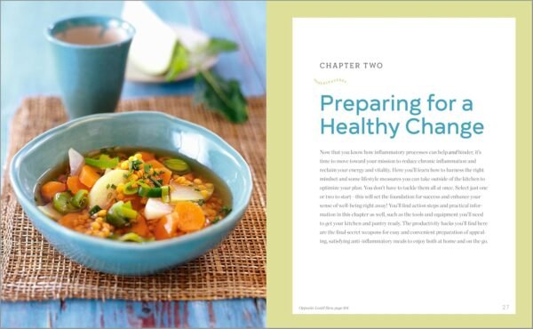 81ioa-87ZML._SL1500_.jpg The Complete Anti-Inflammatory Diet for Beginners: A No-Stress Meal Plan with Easy Recipes to Heal the Immune System