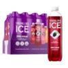 Sparkling Ice Purple Variety Pack, Flavored Water, Zero Sugar, with Sparkling Ice Purple Variety Pack, Flavored Water, Zero Sugar, with Vitamins and Antioxidants, 17 fl oz, 12 count (Black Raspberry, Cherry Limeade, Orange Mango, Kiwi Strawberry)