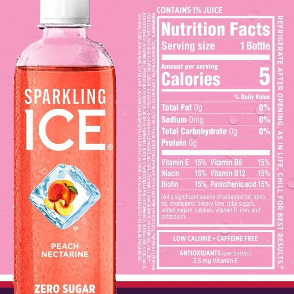 81nVK4BOiML._SL1500_.jpg Sparkling Ice Purple Variety Pack, Flavored Water, Zero Sugar, with Vitamins and Antioxidants, 17 fl oz, 12 count (Black Raspberry, Cherry Limeade, Orange Mango, Kiwi Strawberry)