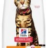 Hill's Science Diet Light, Adult 1-6, Weight Management Support, Dry Cat Food, Chicken Recipe, 16 lb Bag