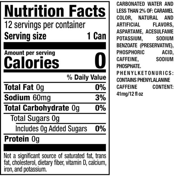 91x6tmK9DkL._SL1500_.jpg DR PEPPER and Cream Soda Zero Sugar, 12 fl oz cans, 12 pack