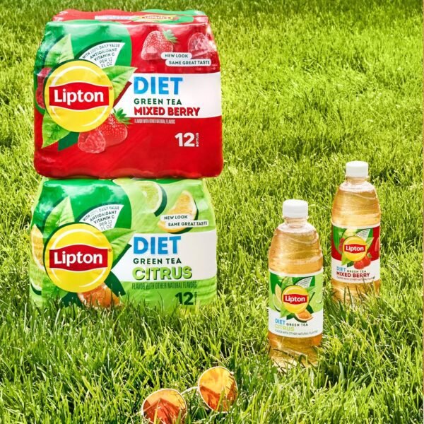 A1hA4I7NYvL._SL1500_.jpg Lipton Diet Green Tea Citrus, 16.9 Fl Oz Bottles (Pack of 12)