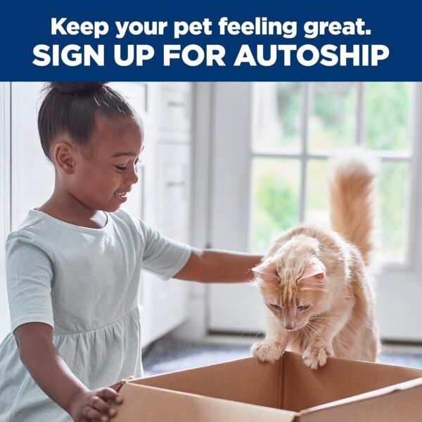 Hill's Science Diet Urinary Hairball Control, Adult 1-6, Urinary Track Health & Hairball Control Support, Dry Cat Food, Chicken Recipe, 15.5 lb Bag