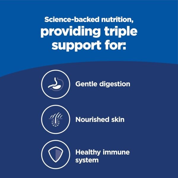 1772005887_71nZqmKVkbL._AC_SL1500_.jpg Hill's Science Diet Adult 1-6 Sensitive Stomach & Skin Dry Cat Food, Grain Free Salmon & Yellow Peas, 13 lb. Bag (Updated Formula)