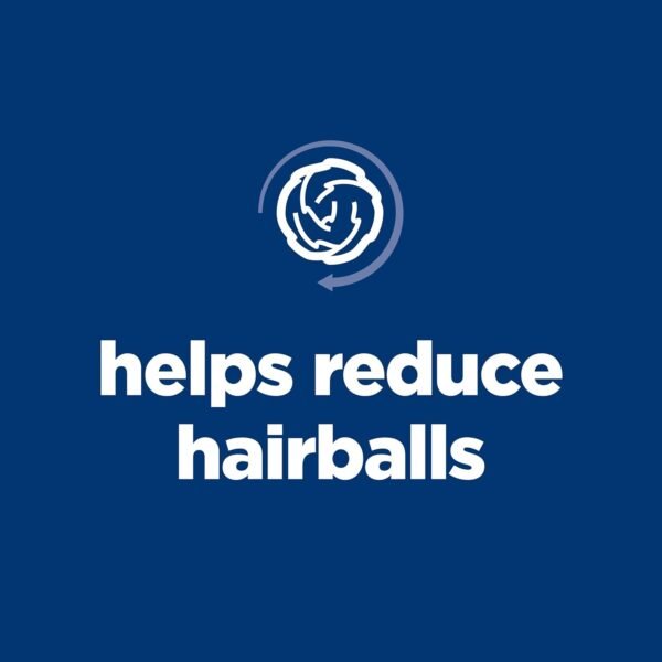 Hill's Science Diet Hairball Control Light, Adult 1-6, Weight Management & Hairball Control Support, Dry Cat Food, Chicken Recipe, 7 lb Bag