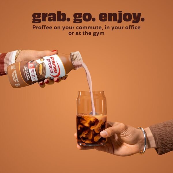 61cmmUFooL._AC_SL1500_.jpg Premier Protein Shake, Chocolate Peanut Butter, 30g Protein, No Added Sugar, 24 Vitamins & Minerals to Support Immune Health, 11.5 fl oz, 12 Pack (Packaging May Vary)