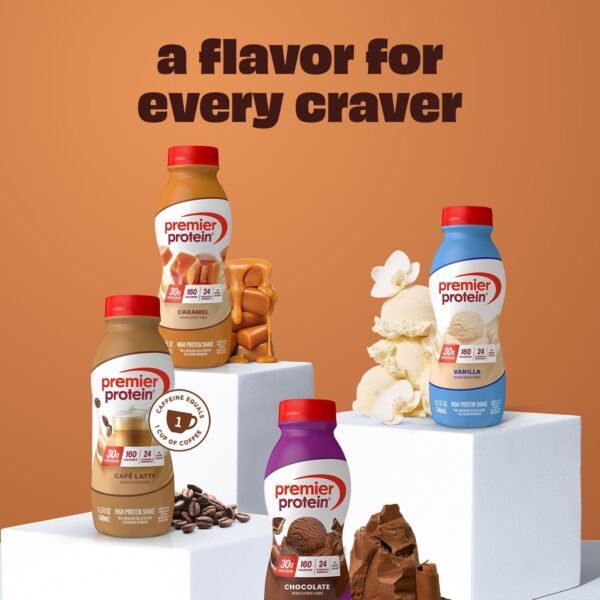 71DOchQOAPL._AC_SL1500_.jpg Premier Protein Shake, Chocolate Peanut Butter, 30g Protein, No Added Sugar, 24 Vitamins & Minerals to Support Immune Health, 11.5 fl oz, 12 Pack (Packaging May Vary)