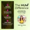 HUM Flatter Me Fiber Supplement for Women & Men, Prebiotics & Digestive Enzymes to Support Weight & Bloating, Digestive & Gut Health, Fiber Powder Drink Mix, Strawberry Lemon - 10 Servings