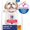 Hill's Science Diet Adult 7+, Senior Adult 7+ Premium Nutrition, Small Kibble, Dry Dog Food, Chicken, Brown Rice, & Barley, 5 lb Bag
