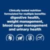 Hill's Prescription Diet w/d Multi-Benefit Digestive/Weight/Glucose/Urinary Management with Chicken Wet Dog Food, Veterinary Diet, 13 oz. Cans, 12-Pack