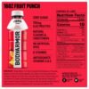 BODYARMOR ZERO Sugar Fruit Punch Electrolyte Drink, Natural Flavors, 16 Fl Oz Bottles (12 Pack), B Vitamins & Antioxidants Sugar Free Hydration