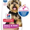 Hill's Science Diet Small & Mini, Adult 1-6, Small & Mini Breeds Premium Nutrition, Dry Dog Food, Lamb & Brown Rice, 4.5 lb Bag