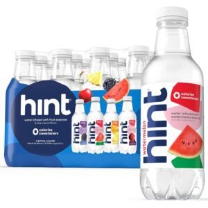 Hint Infused Bottled, Best Sellers Variety Pack - Sugar Free Hint Infused Bottled, Best Sellers Variety Pack - Sugar Free Flavored with Zero Calories, Natural Essences, and No Artificial Sweeteners - 16 Fl Oz (Pack of 12)