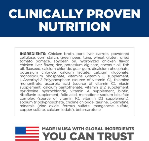 81s7MO68TAL._AC_SL1500_.jpg Hill's Science Diet Perfect Weight, Adult 1-6, Weight Management Support, Wet Dog Food, Tuna & Vegetables Stew, 12.5 oz Can, Case of 12