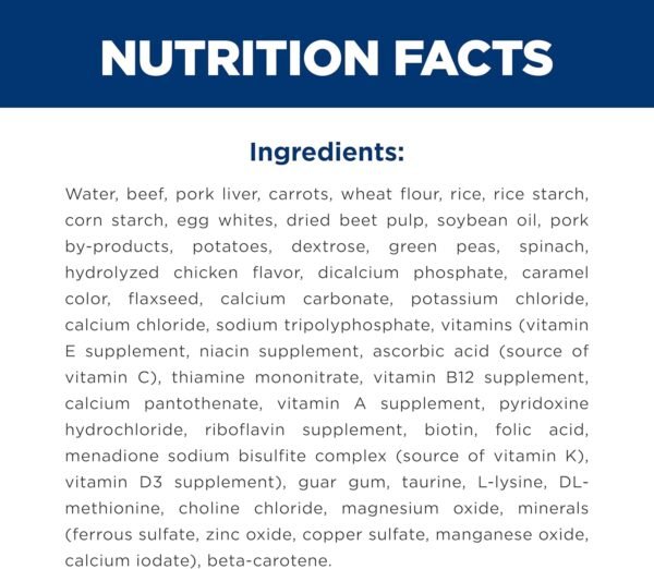 Hill's Science Diet Adult 7+, Senior Adult 7+ Premium Nutrition, Wet Dog Food, Beef & Vegetables Stew, 12.8 oz Can, Case of 12
