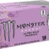 Monster Energy Ultra Wild Passion, Sugar Free Energy Drink, 16 Ounce (Pack of 15)