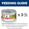Hill's Science Diet Senior Vitality Adult 7+, Senior Premium Nutrition, Wet Cat Food, Chicken & Vegetable Stew, 2.9 oz. Cans, 24-Pack