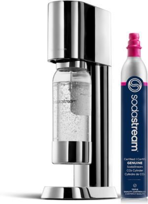 SodaStream Enso Sparkling Water Maker Kit - includes CO2 and Carbonating Bottle