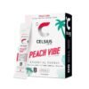 CELSIUS On The Go PEACH VIBE, Sugar Free Energy Drink CELSIUS On The Go PEACH VIBE, Sugar Free Energy Drink Mix (14 Sticks per Pack)