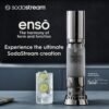 SodaStream Enso Sparkling Water Maker Kit - includes CO2 and Carbonating Bottle