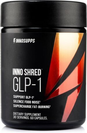 InnoSupps Inno Shred GLP-1 - Thermogenic Support + Appetite Support InnoSupps Inno Shred GLP-1 - Thermogenic Support + Appetite Support + Energy* - Berberine + Chromium - 60 Capsules. 30 Servings.