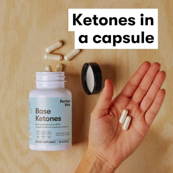 Perfect Keto Beta-Hydroxybutyrate (goBHB) Exogenous Ketones Capsules