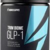 InnoSupps Trim Biome GLP-1 - Gut Health + Metabolic Support* - Prebiotic + Probiotic + Postbiotic - Akkermansia + Berberine - 60 Capsules. 30 Servings