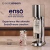 SodaStream Enso Sparkling Water Maker Kit - includes CO2 and Carbonating Bottle