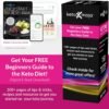 150 Ketone Urine Test Strips, App & Keto Guide eBook Included, Extra-Long for Easy Sampling, Urinalysis Test for Ketosis on Ketogenic and Low-Carb Diets
